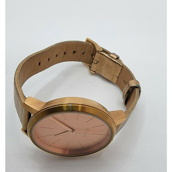 Ladies Nixon "Movin' Out" The Kensington Gold Tone Stainless Steel Quartz Watch - Picture 6 of 10